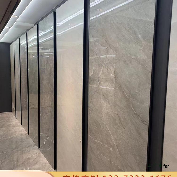 Wall-Mounted Seamless Edge Banding Tile Display Rack for Floor and Ceramic Samples