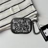 Earphone Cases Cover Case For Airpods 2 4 3 1 Pro2 Pro3 Pro Black Fashion Cool Lace