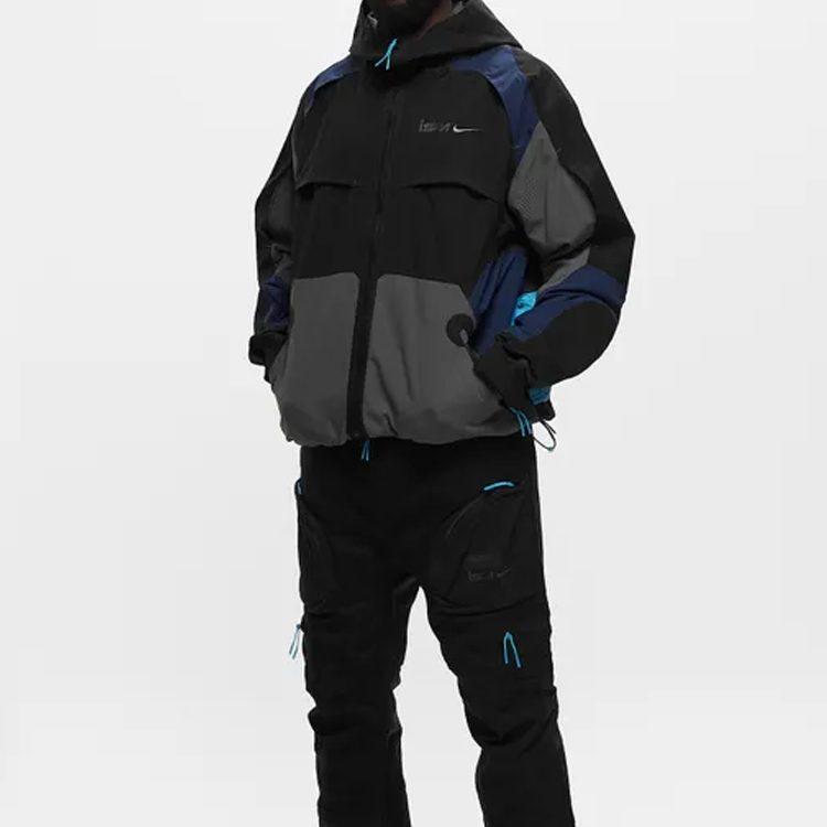 Nike Giacche ISPA Unisex Nere con Cappuccio Moderato Altro FB2370-010