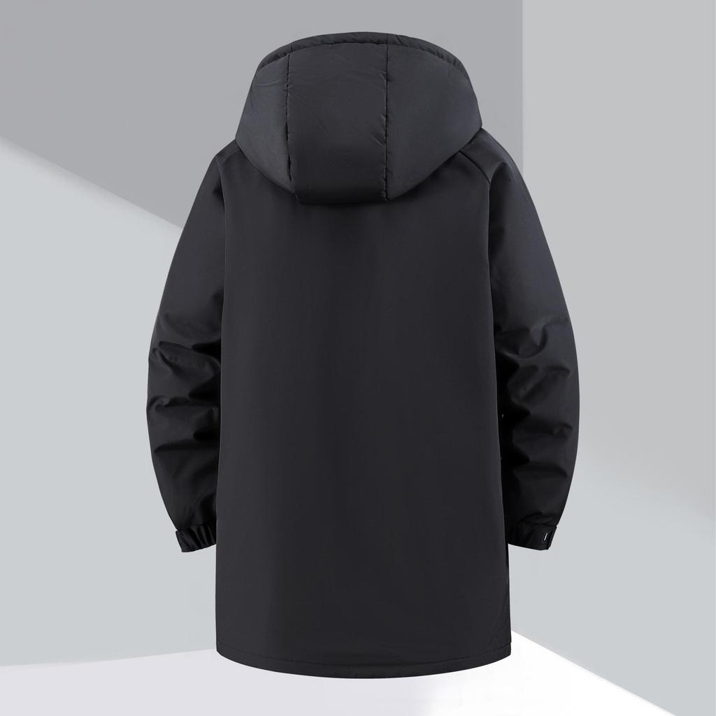 Men's Plus Size Casual Winter Down Jacket - Lightweight, Trendy, and Loose Fit