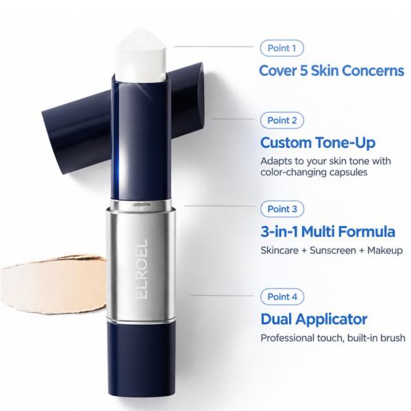ELROEL Blanc Cover Cream Stick Foundation 13g