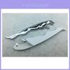 Conjunto de 2 peças Emblema de Metal 3D Jaguar para Modelos Xjs Xj6 Xk8 Xf e Tipo E