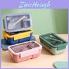 Nordic Style Microwave Safe Bento Box For Students And Office Use