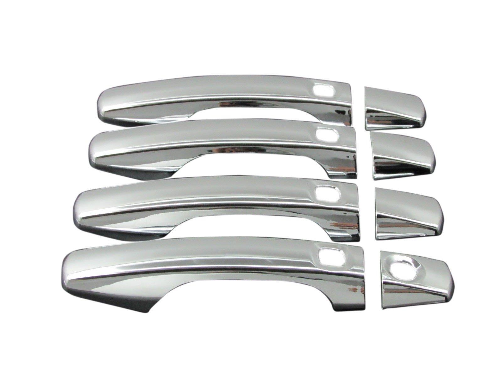 

BRIGHTZ Chrome Door Handle Full Cover Type for Land Cruiser and 783 Covers, A, 200/202 (Early/Mid-Model) [DHC-NOBU-259], UZJ200W, URJ202W, UZJ200,