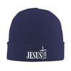 Jesus Christ Yeshua Warm Knitted Cap Hip Hop Bonnet Hat Autumn Winter Outdoor Beanies Hats for Men Women Adult
