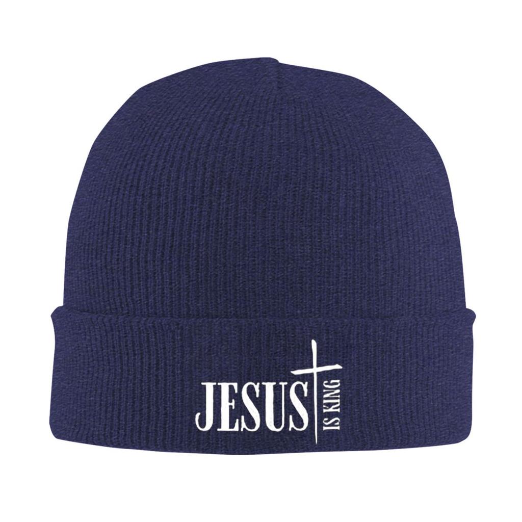 Jesus Christ Yeshua Warm Knitted Cap Hip Hop Bonnet Hat Autumn Winter Outdoor Beanies Hats for Men Women Adult