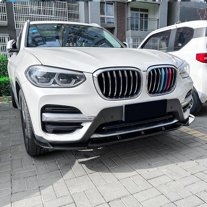 Spoiler Labbro Diffusore Splitter Kit Body Grembiuli Copertura Protezione Trim Paraurti Anteriore Auto Per BMW X3 G01 2018-2021 Styling Auto