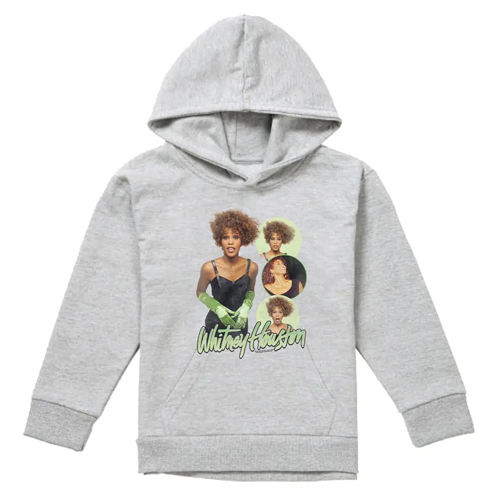 Whitney Houston Childrens/Kids Gloves Heather Pullover Hoodie
