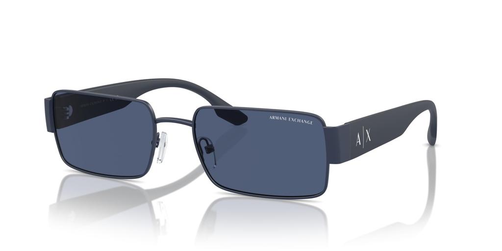 Sunglasses AX2052S MATTE BLUE 57 [Armani Exchange] Men's