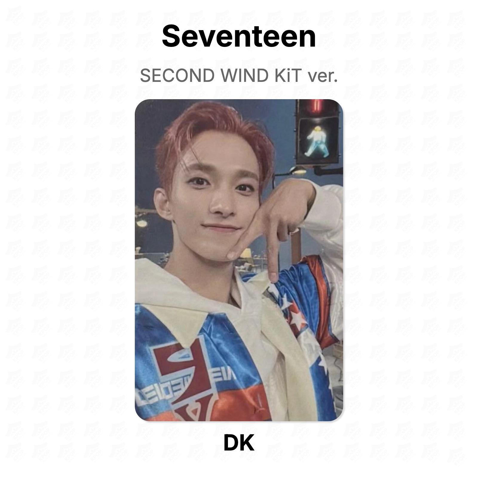 Seventeen SECOND WIND KiT ver. Official Photocard DK