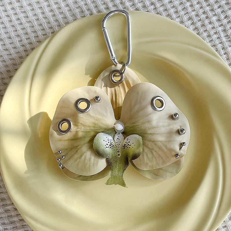 Kobiety Dziewczynki Brelok Ozdoba Stop Prezent Wiele Kolorów Kreatywne Symulowane Kwiaty Dekoracyjne 5 Kolorów