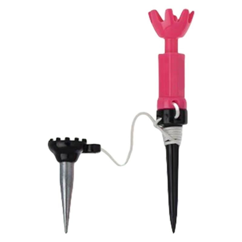 Golf Nails with Magnetic Lock Technology Rotatable Head Lanyard AntiLoss Lanyard Accessory Plastic Texture for Golf
