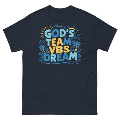 God's Team VBS Dream Christian Education Bible Study Unisex Classic Tee