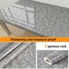 New Marble Desktop Stickers Kitchen Renovation Furniture Self-adhesive Waterproof Oil Resistant Dining Table Gray Wallpaper