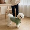 Dog Base Coat Warm Puppy Striped Pullovers Comfortable with D-Ring Dog Bottoming Shirt Soft Dog Sweater Outdoor Activities