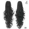 15 Colors Long Curly Claw Clip Drawstring Ponytail Hair Extensions Blond Hairpiece Wigs