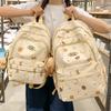 Children's Schoolbags Girls Elementary School Students Cute Junior High School Students High School Students Printed Backpacks