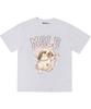 MATCHGLOBE Angel Rabbit Oversized Tee (White)