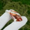 Sisters Day Sale Natural Red Snakeskin Jasper Pendant Jewelry Sterling Silver