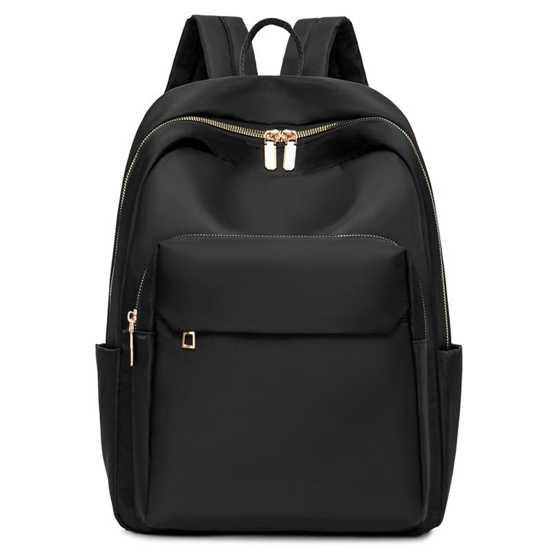 

Женский универсальный рюкзак из ткани Оксфорд: Повседневный и удобный для поездок на работу или учебу чёрный