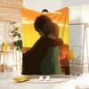 Anime M-My LittleS MonsterS Throw Soft Warm Throw Blanket for Bedroom Living Room Bed Travel Camping Picnic Gift