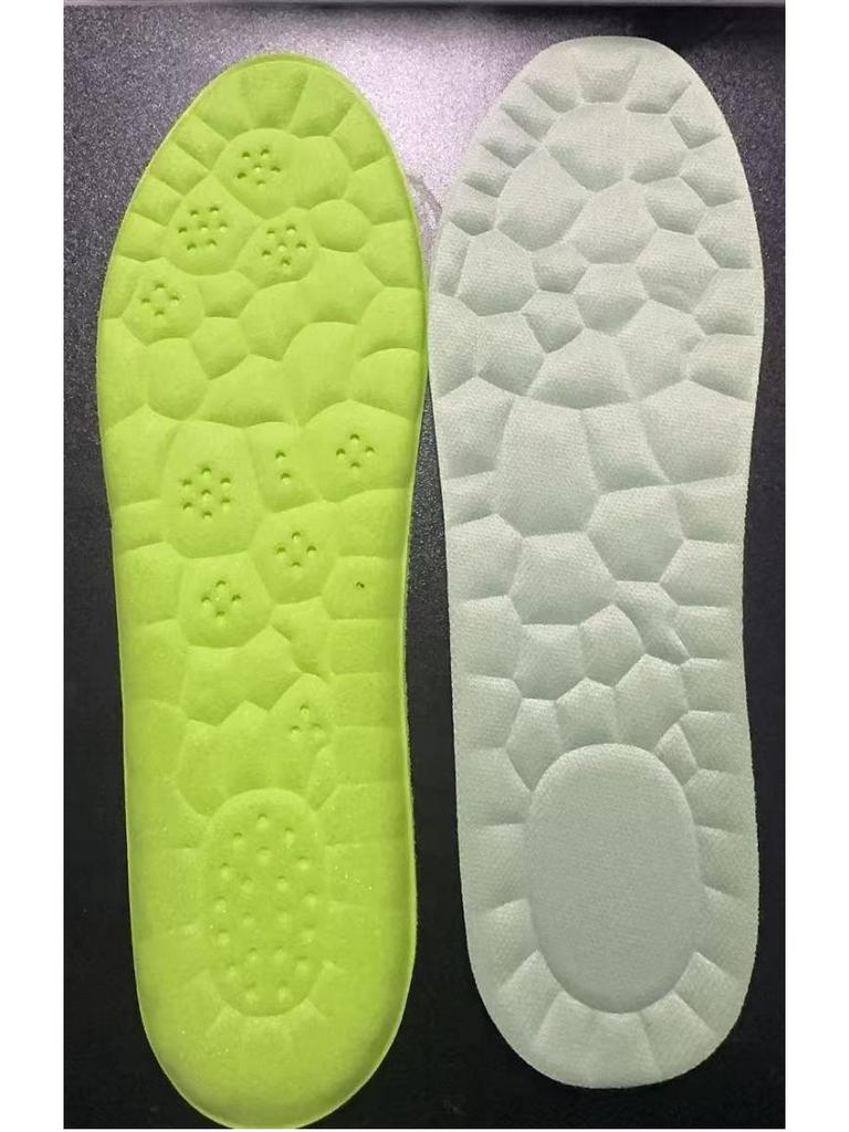 Stepping-on-Air Mugwort Deodorizing Insoles: Super Soft, Shock-Absorbing Cushion for Men and Women, Relieve Foot Pain and Tiredness from Long Standing