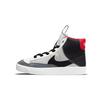 Blazer 77 SE D Support Mid Top Skateboard Shoes Black Gray White Children Aged 3 7 Years Old DH8641-100