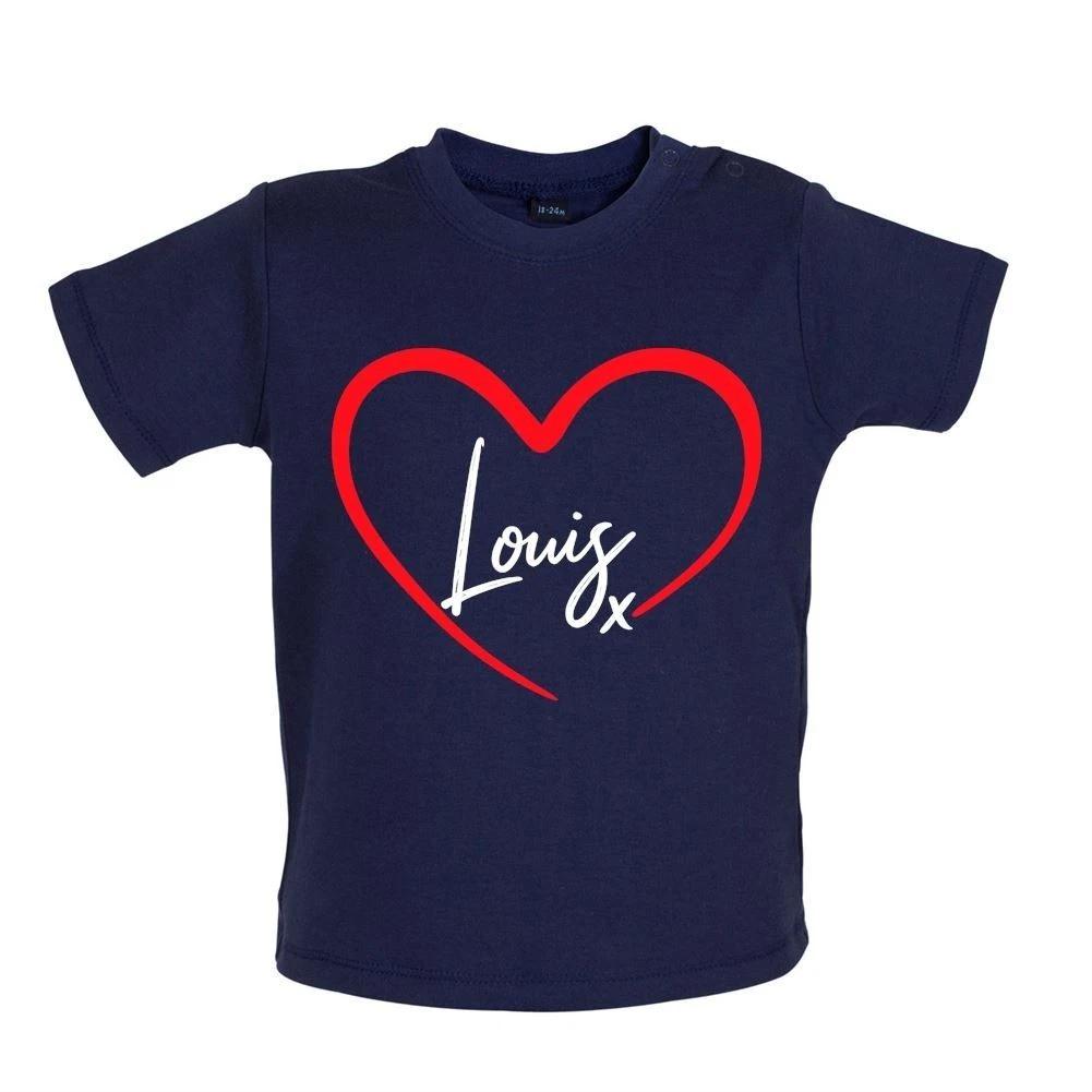 Love Heart Louis Kiss - Kids T-Shirt / Jumpsuit - Love Tomlinson Tour Gig Pop 100