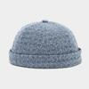 Port Style Denim Cap With Adjustable Fit For Casual Streetwear In All Seasons