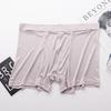 Premium Men's Quick-Dry Red Silk Boxer Briefs - Summer Edition