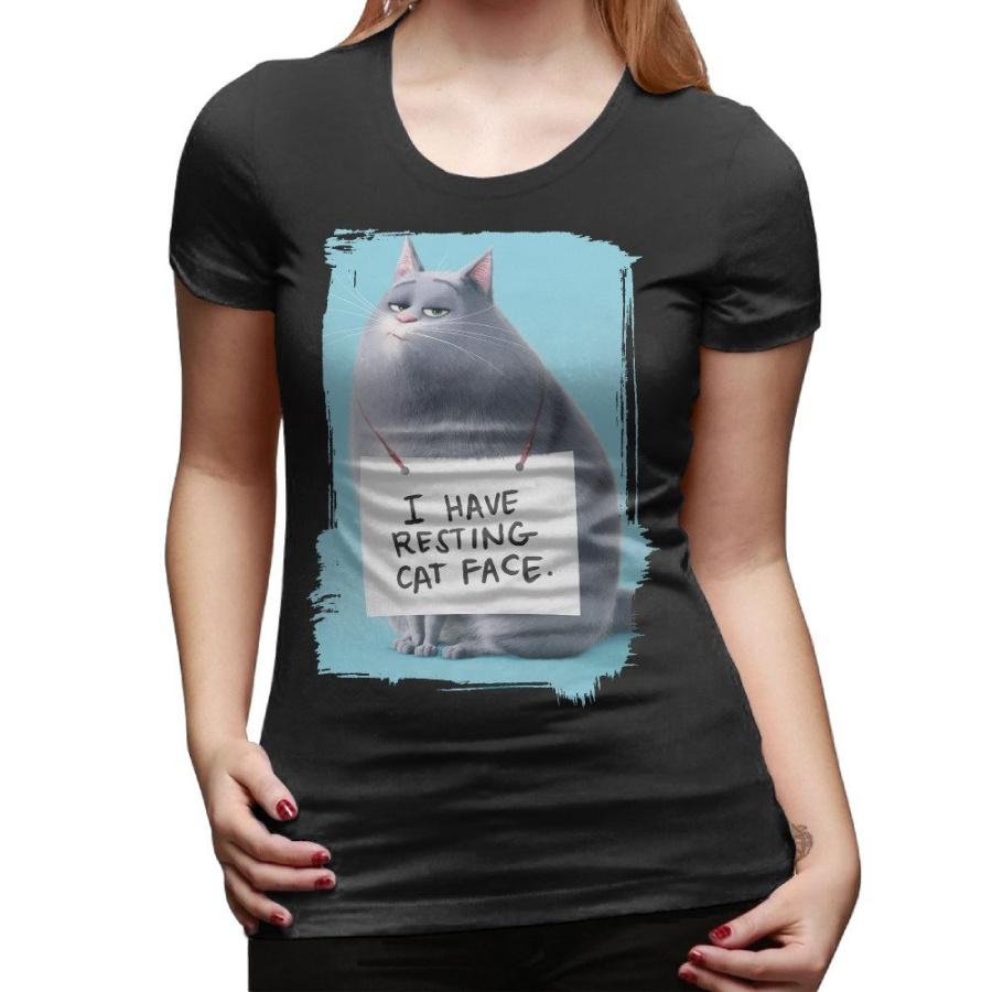 

Women The Secret Life Of Pets Chloe Cat Round Neck T Shirts XXXXXL різнокольоровий