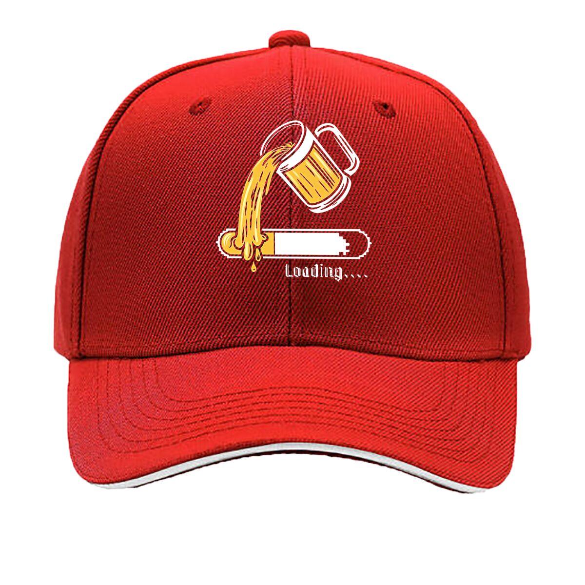 UnisexS Beer Pattern Summer Casual  Perfect for Beer Lovers Adult Size Available in Various Colors Sandwich Baseball Cap One Size