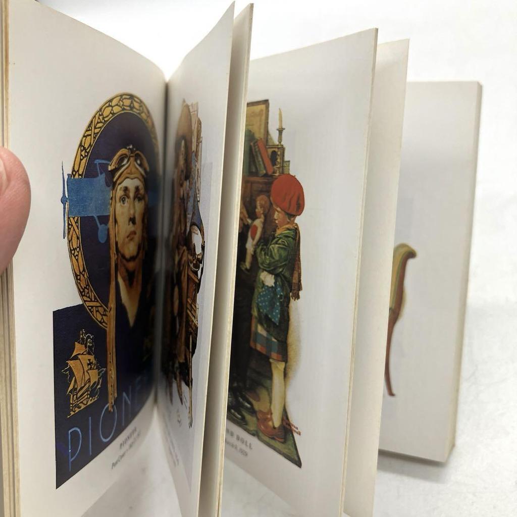 [USED] Norman Rockwell 332 MAGAZINE COVERS Mini Art Book