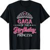 Gaga Of The Birthday Princess Girls Party Matching T-Shirt