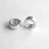 2PC Female Thread Weld On Bung Hose Adapter Aluminum Fitting 1/2 3/4 1/4 1/8 3/8 NPT M18X1 5 M16X1 5 M14X1 5 Size