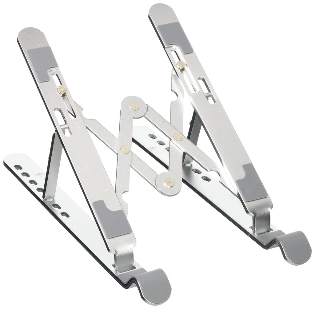 SPARKSHIP Foldable Laptop Lightweight Aluminum with Dedicated Silver ALS-S Stand, Case,