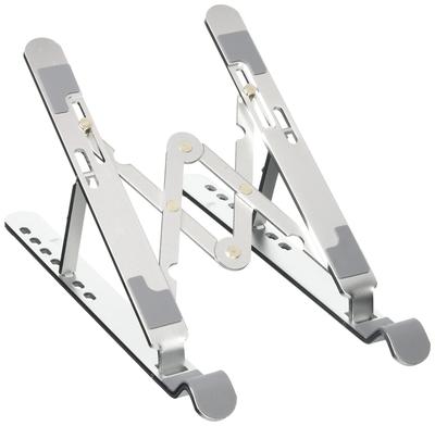 SPARKSHIP Dobrável para Laptop Alumínio Leve com Suporte Dedicado Prateado ALS-S, Estojo,