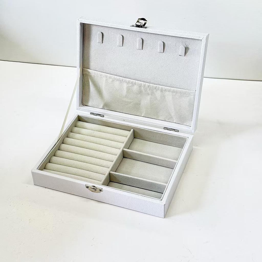 Jewelry Organizer Box - Portable Storage Case For Necklaces, Earrings, Rings, Accessory Storage, Jewelry Boxes