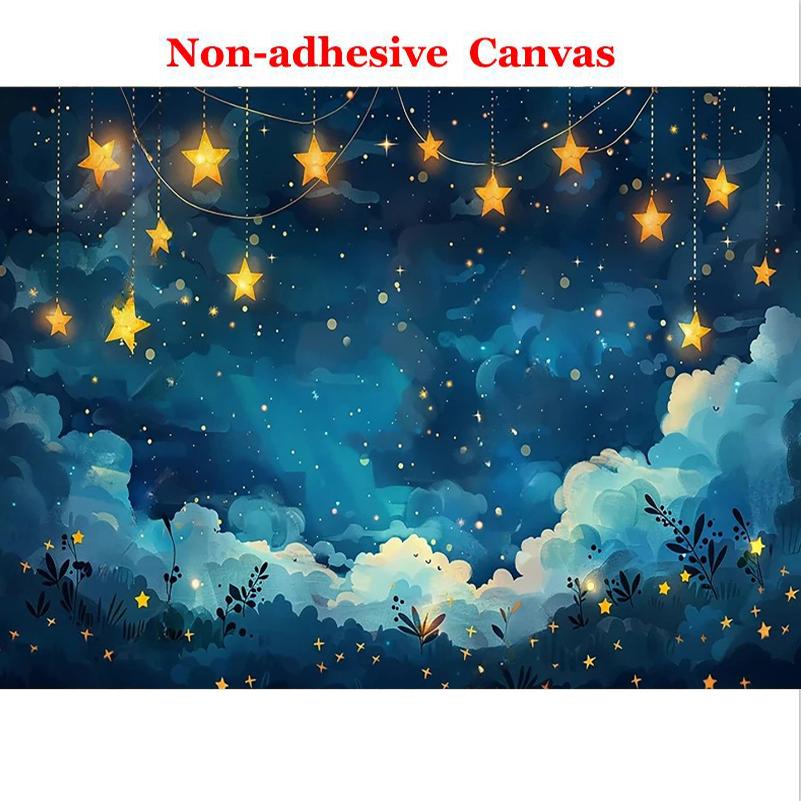 

3D Фотообои Мультфильм Детская Комната Детский Сад Мечта Звездное Небо Для Детской Комнаты Обои Домашний Декор 300cm (W) x 200cm (H)