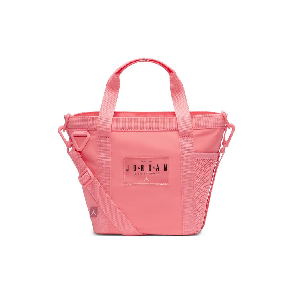 New Jordan Polyester Tote Bag Shopping Bag Shoulder Bag Handbag Mini Women's Coral Pink Red FQ0487-679