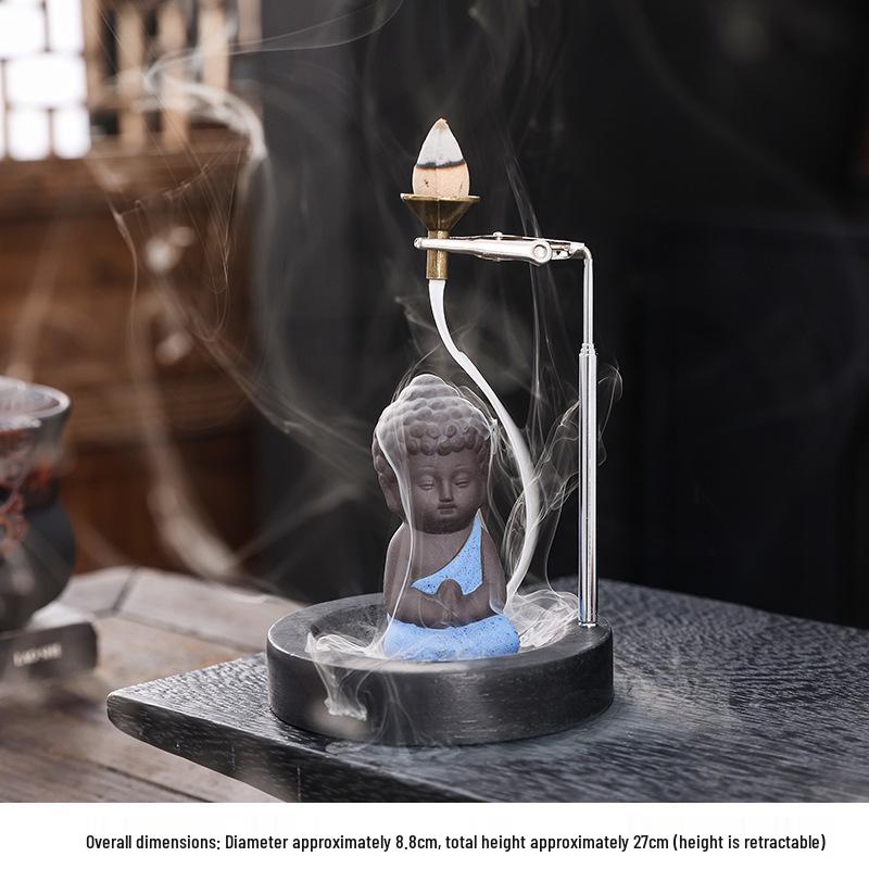Zen Style Indoor Inverted Incense Burner - Creative Home Decoration Incense Holder