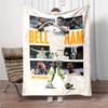 Útulná deka Jude Bellingham 5 Real Madrid Kompozitní Srdcové Ruce Oranžová Kolážové Umění pro Fotbalového Fanouška Dárek Nástěnná Dekorace