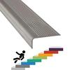 1 Stück 1m/3 Meter Treppenkanten-Schutz Weiches PVC Rutschfeste Treppenkanten profile L-Form Selbstklebende Stufenkanten-Zierleisten Stufenschutz