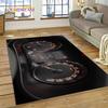 3D Car Dashboard Machine Control Screen Racing Carpet Rug for Bedroom Living Room Home Sofa Decoration, Kid Game Decor Floor Mat