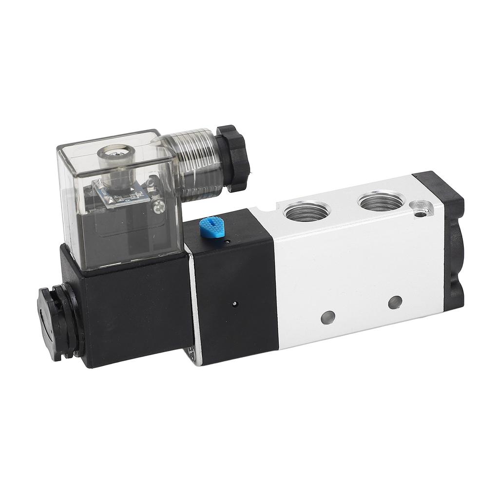 4V210‑08 Electric Solenoid Valve 2 Position 5 Way Cylinder Control Reversing Valve Pneumatic Air Valve AC110V