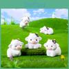 Creative Cartoon Style Resin Brave Little Cow Blind Box Car Decoration Miniature Figurine