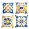 Retro Orange Blue Decorative Pillowcase Car Ornaments Office Living Room Sofa Home Pillowcase