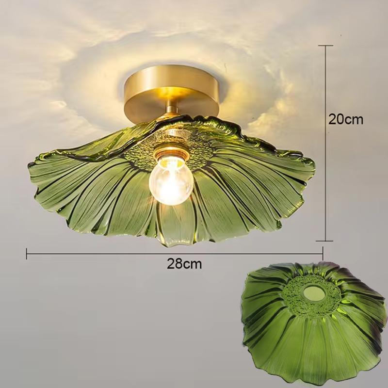 Vintage Ripples Glass Pendant Lamp Bedroom Dining Room Kitchen Retro Pendant Light Indoor Decor Hanging Light Ceiling Chandelier
