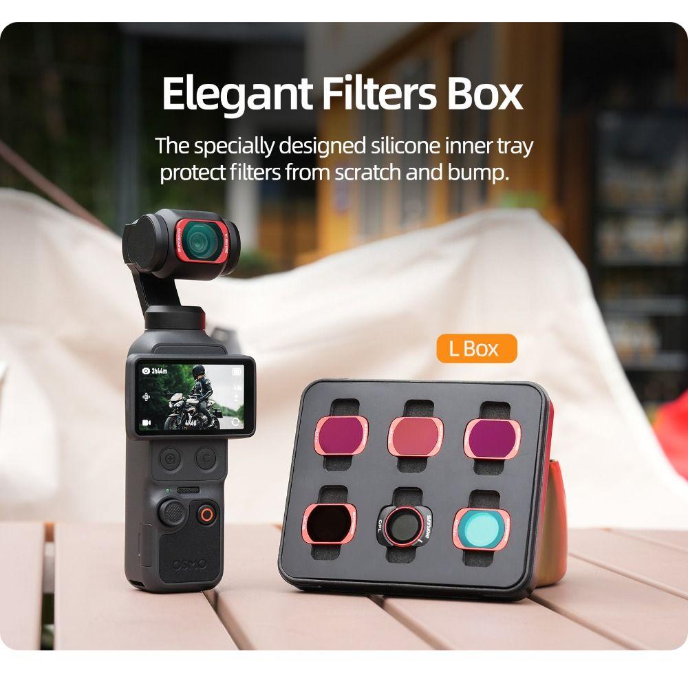 MCUV/CPL Filters Kit Optical Glass Lens Protector for DJI Osmo Pocket 4/3 Gimbal Camera Accessories