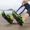 Schnelltrocknende Strandwatschuhe Unisex Atmungsaktive Wassersport-Schuhe Rutschfeste Weiche Sohle Wasserschuhe zum Surfen Angeln